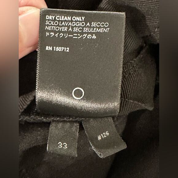 Amiri MX1 Bandana Ripped Patch Skinny Jeans Jet Black size 33 - Picture 6 of 9